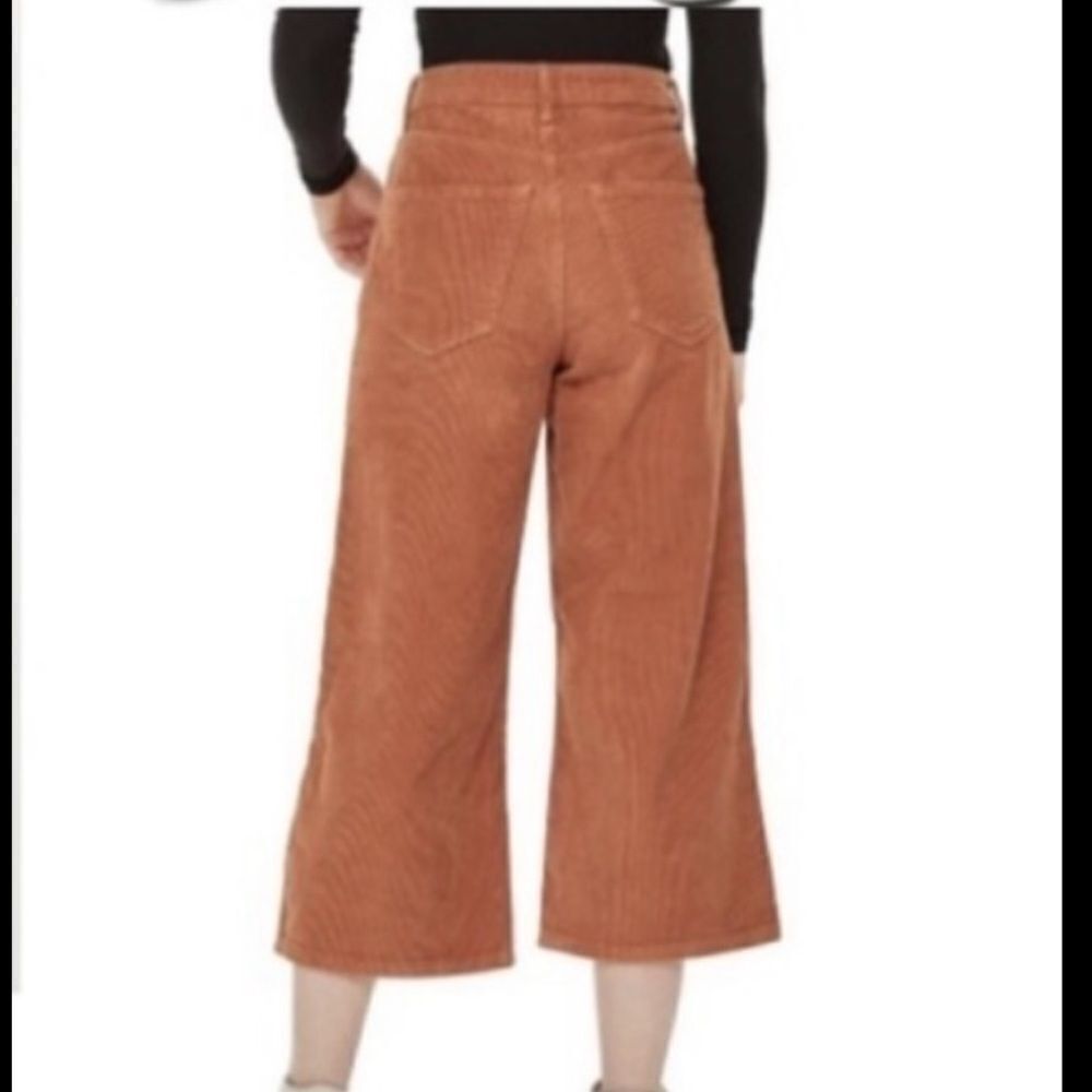 Topshop Orange Corduroy Wide Leg Pants Women’s 30